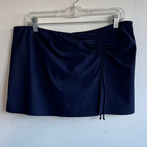 Profile By Gotex Women's Swim Skirt Size 14 Navy Blue